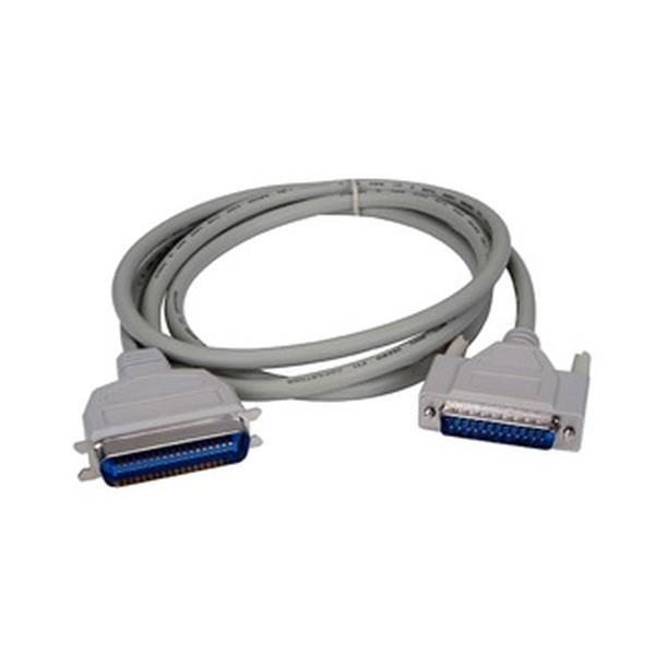 11K4078 Lexmark Printer Parallel Cable mini-Centronics Male Parallel DB-25 Male Parallel 6ft