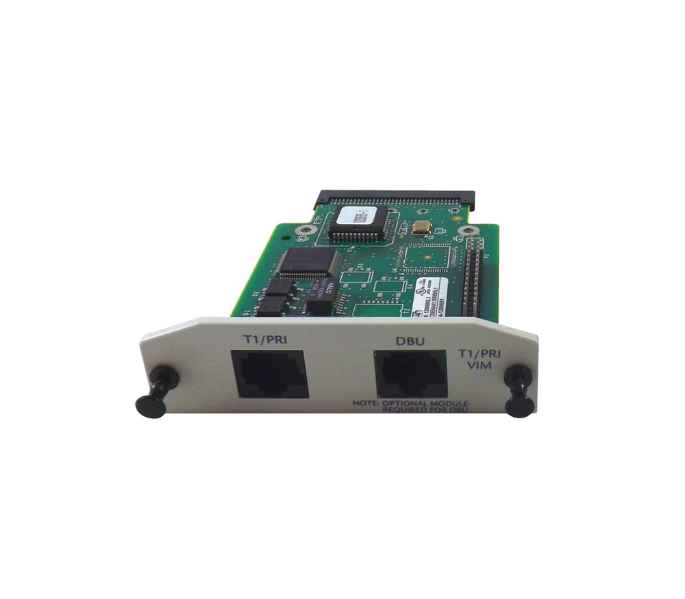1200695L1 Adtran NetVanta 7100 T1/PRI Voice Interface Module 1x Channelized T1/ISDN PRI 1x DBU Voice Module (Refurbished)