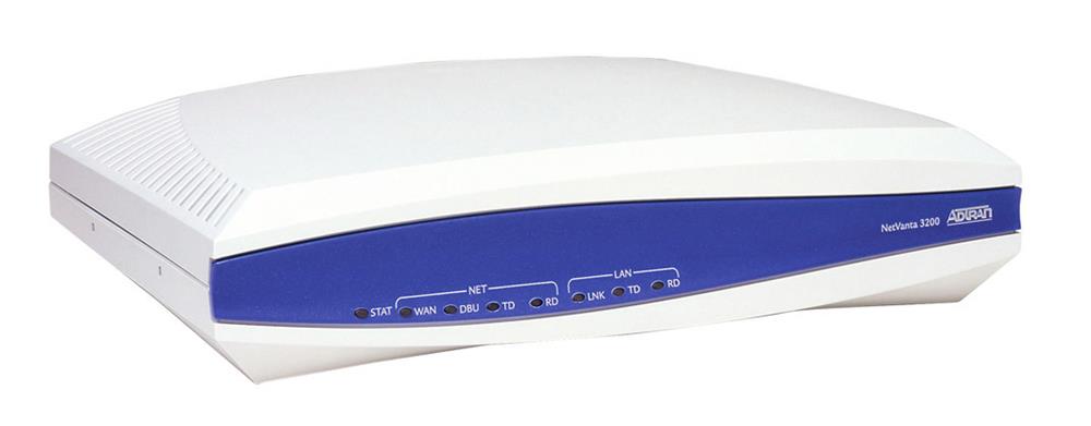 1200860L1 Adtran NetVanta 3200 Ethernet Access Router 1 x 10/100Base-TX LAN (Refurbished)