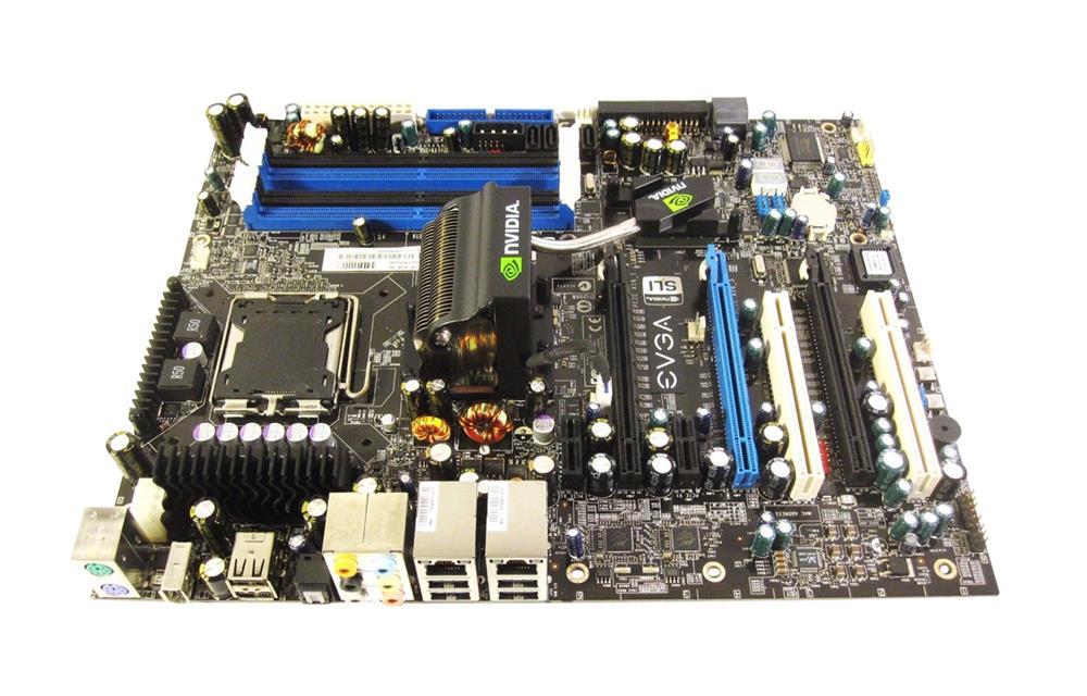 122-CK-NF68-A1 EVGA Socket LGA 775 Nvidia nForce 680i SLI Chipset Core 2 Extreme/ Core 2 Duo/ Core 2 Quad Processors Support DDR2 4x DIMM 6x SATA 3.0Gb/s ATX Motherboard (Refurbished)