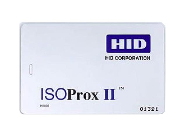 1386LGGSN HID ISOProx II 1386 ID Card Proximity Card 2.13 Width x 3.37 Length 100 Pack Polyester