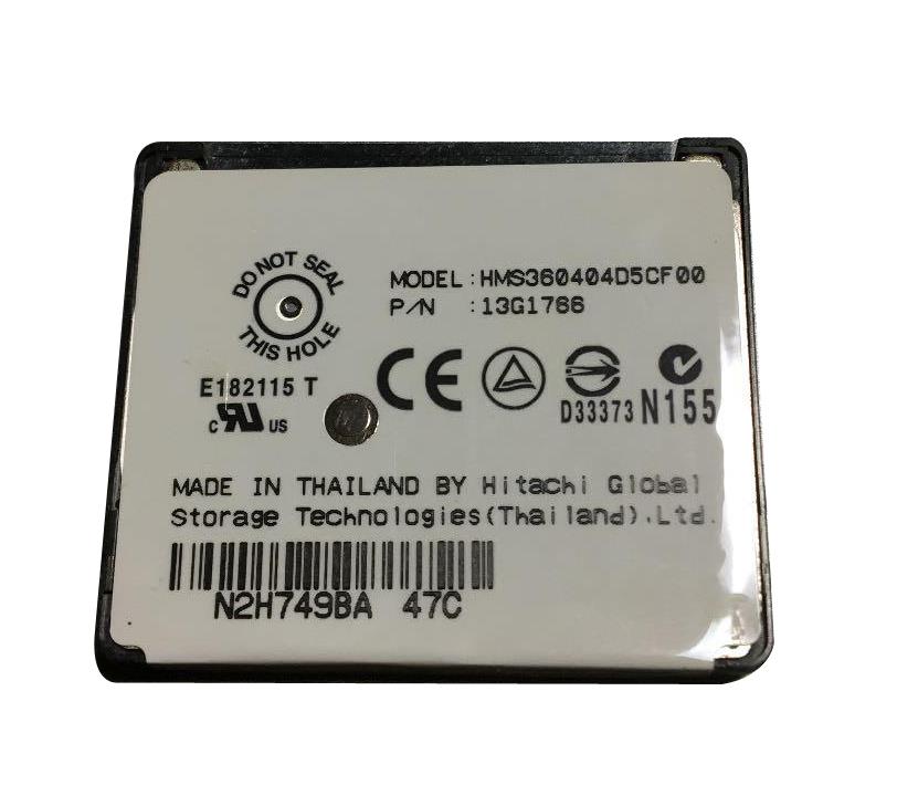 13G1786 IBM 4GB CompactFlash Type II 1-inch Drive