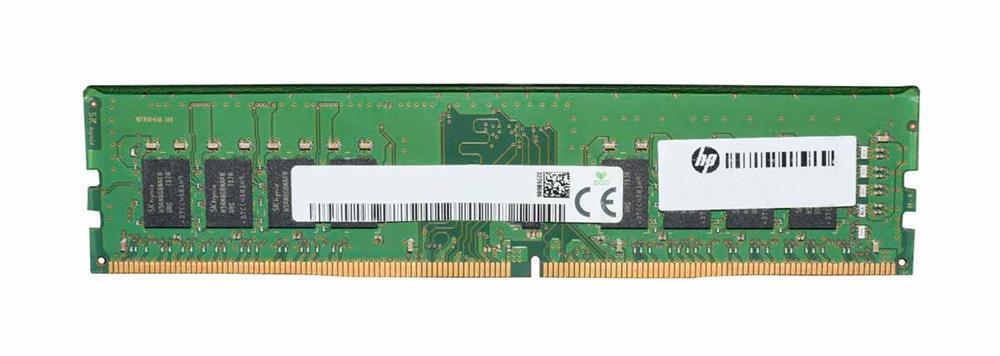 141J3AT HP 8GB PC4-25600 DDR4-3200MHz ECC Unbuffered CL22 288-Pin DIMM 1.2V Single Rank Memory Module