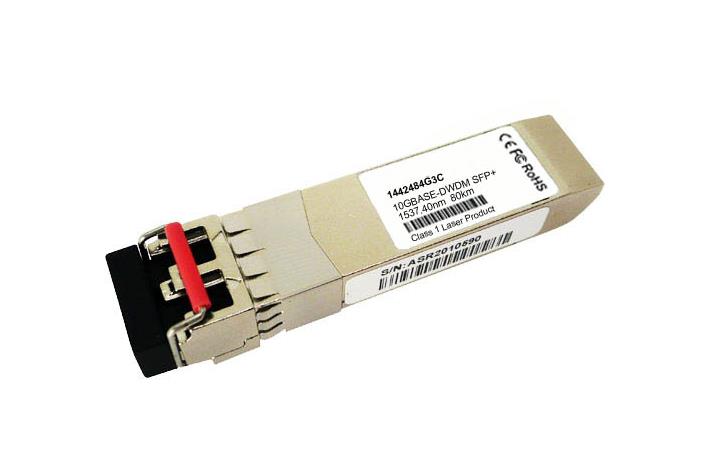 1442484G3C Adtran 10Gbps 10GBase-DWDM Single-mode Fiber 1537.40nm 80km LC Connector SFP+ Transceiver Module