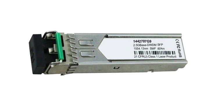 1442707G9 Adtran 2.5Gbps OC-48/STM-16 DWDM Single-mode Fiber 80km 1554.13nm Duplex LC Connector SFP Transceiver Module