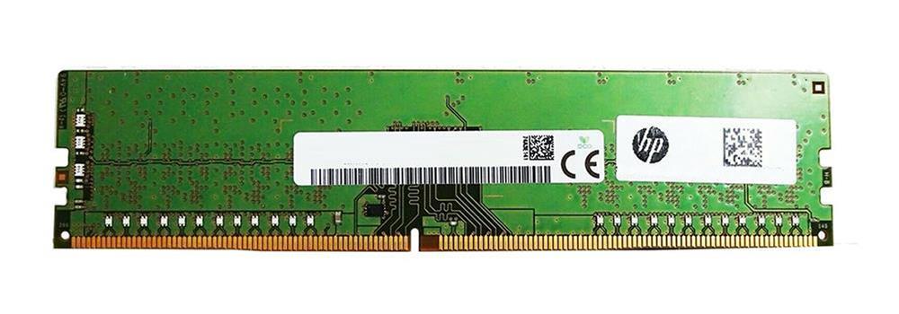 147721-001 HP 8GB PC4-25600 DDR4-3200MHz Non-ECC Unbuffered CL22 288-Pin DIMM 1.2V Single Rank Memory Module