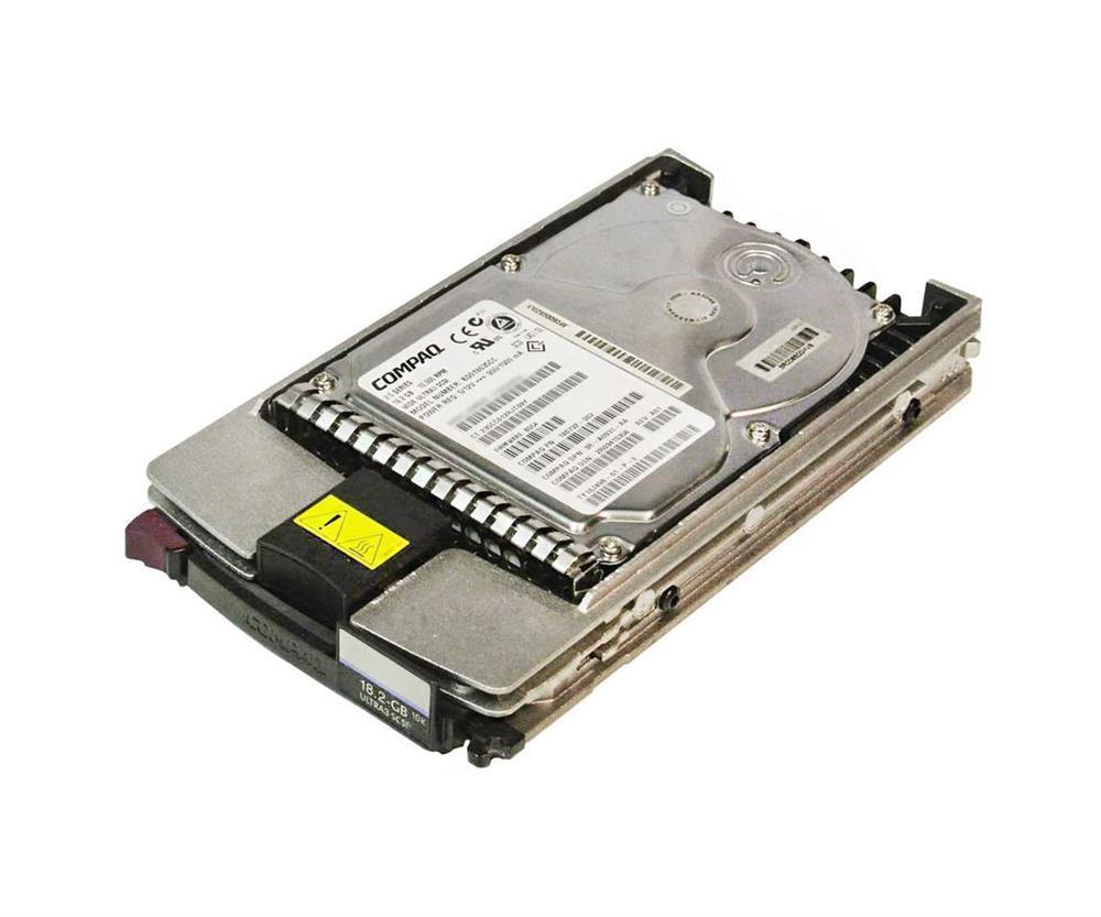 153650-001 Compaq 18GB Ultra3 SCSI 1 Inch Non-Plug SCSI HD U3 PW DP 10K