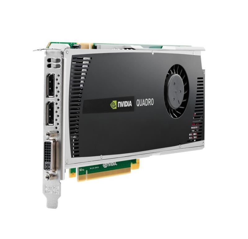 180-11031-1005-A01 Nvidia 2GB Quadro 4000 GDDR5 PCIe Dual Link DVI-I Video Graphics Card