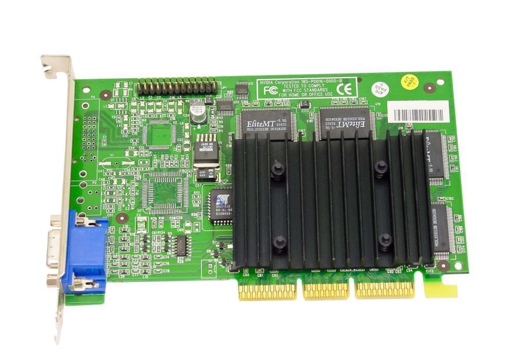180P00160000B1 Nvidia TNT2 16MB AGP Video Graphics Card