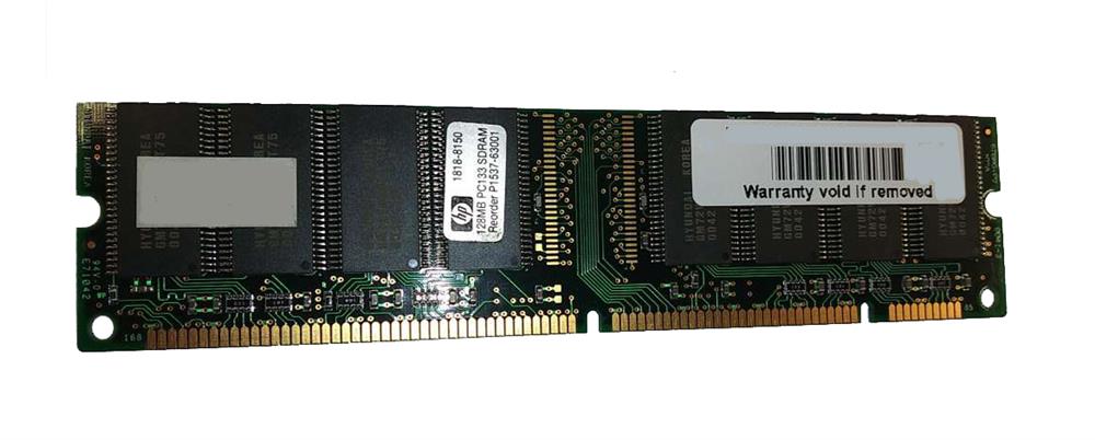 1818-8150 HP 128MB PC133 133MHz non-ECC Unbuffered CL3 168-Pin Memory Module