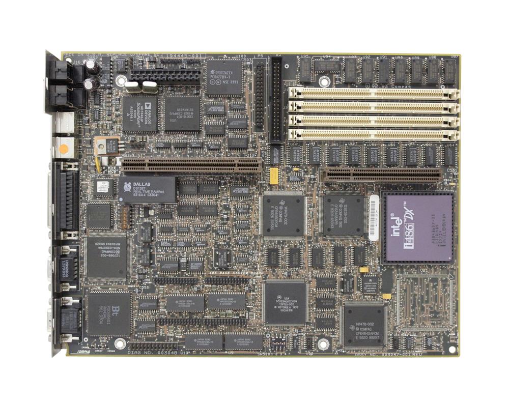 194445-001 Compaq System Board (Motherboard) for Deskpro 4/25I (Refurbished)