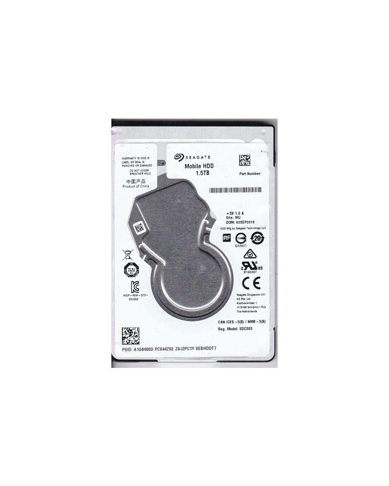 1R817G-566 Seagate Mobile HDD 1.5TB 5400RPM SATA 6Gbps 128MB Cache 2.5-inch Internal Hard Drive