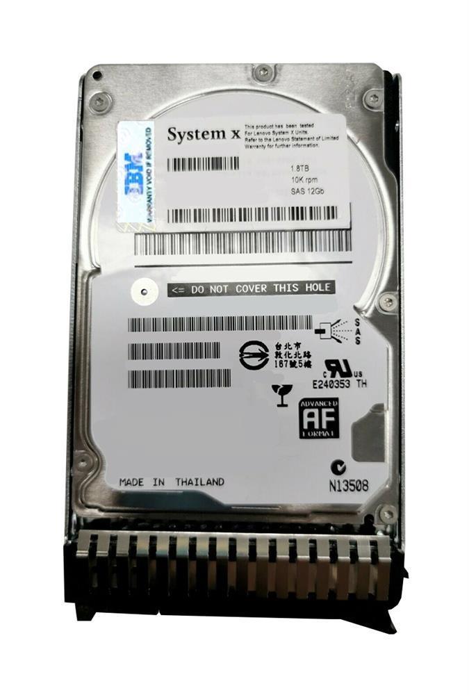 2078-AC6A IBM 1.8TB 10000RPM SAS 12Gbps 2.5-inch Internal Hard Drive