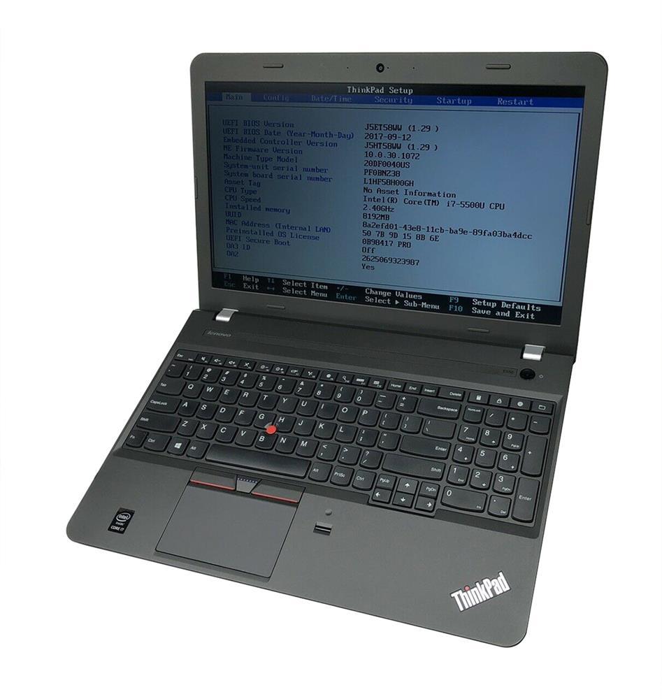 20DFCTO1WW-CTO147-S Lenovo Laptop Computer System