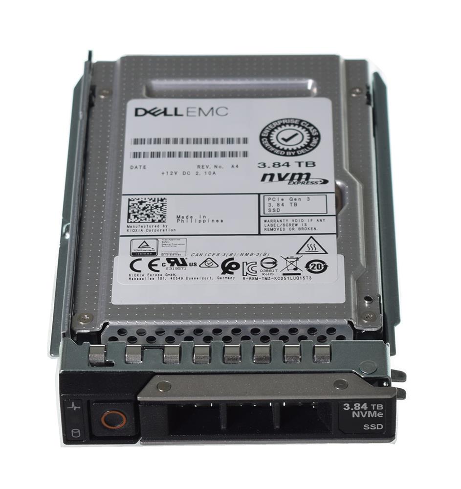 20YWJ Dell EMC 3.84TB PCI Express 4.0 x4 NVMe Read Intensive U.2 2.5-inch Internal Solid State Drive (SSD)