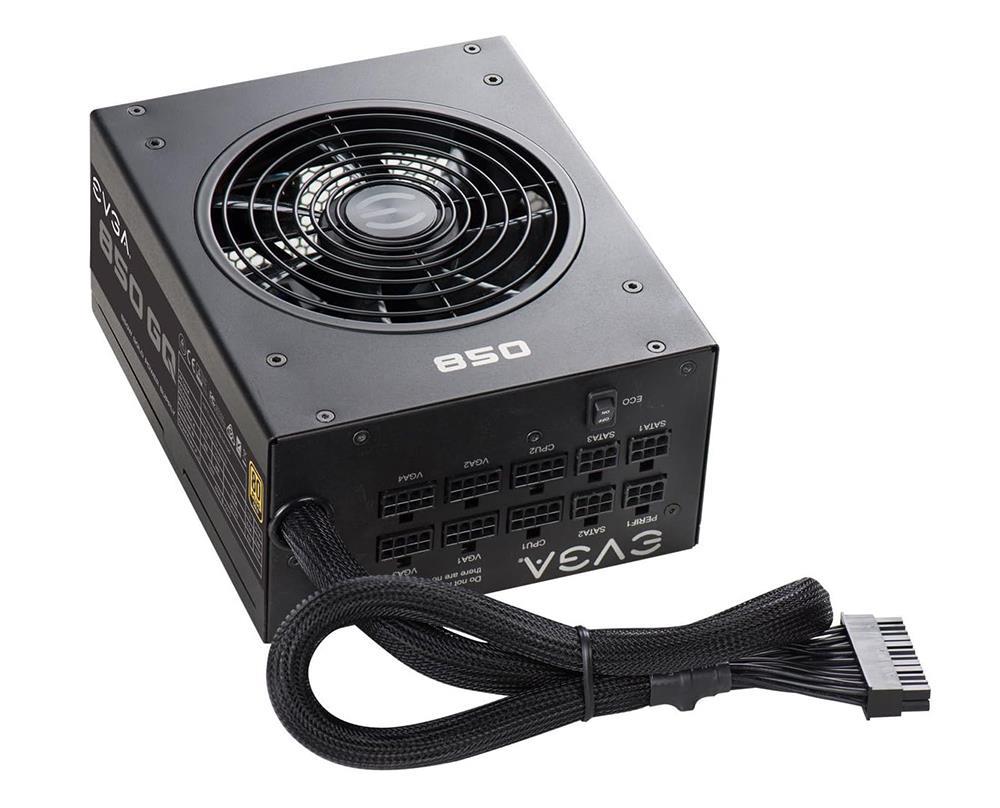 210-GQ-0850-V3 EVGA 850-Watts ATX SLI Ready CrossFire Ready 80 Plus GOLD Active PFC Power Supply