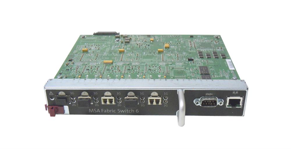 218681-001 HP Embedded San Array 6-Ports Fibre Channel Switch for StorageWorks MSA1000 (Refurbished)