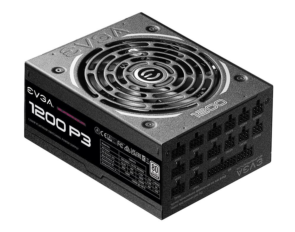 220-P3-1200-X1 EVGA SuperNOVA P3 1200-Watts ATX12V/EPS12V 24-Pin Full Modular 80 Plus Platinum Power Supply