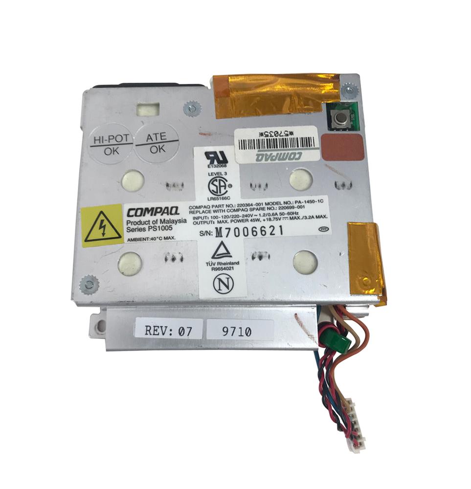 220699-001 Compaq Power supply assembly