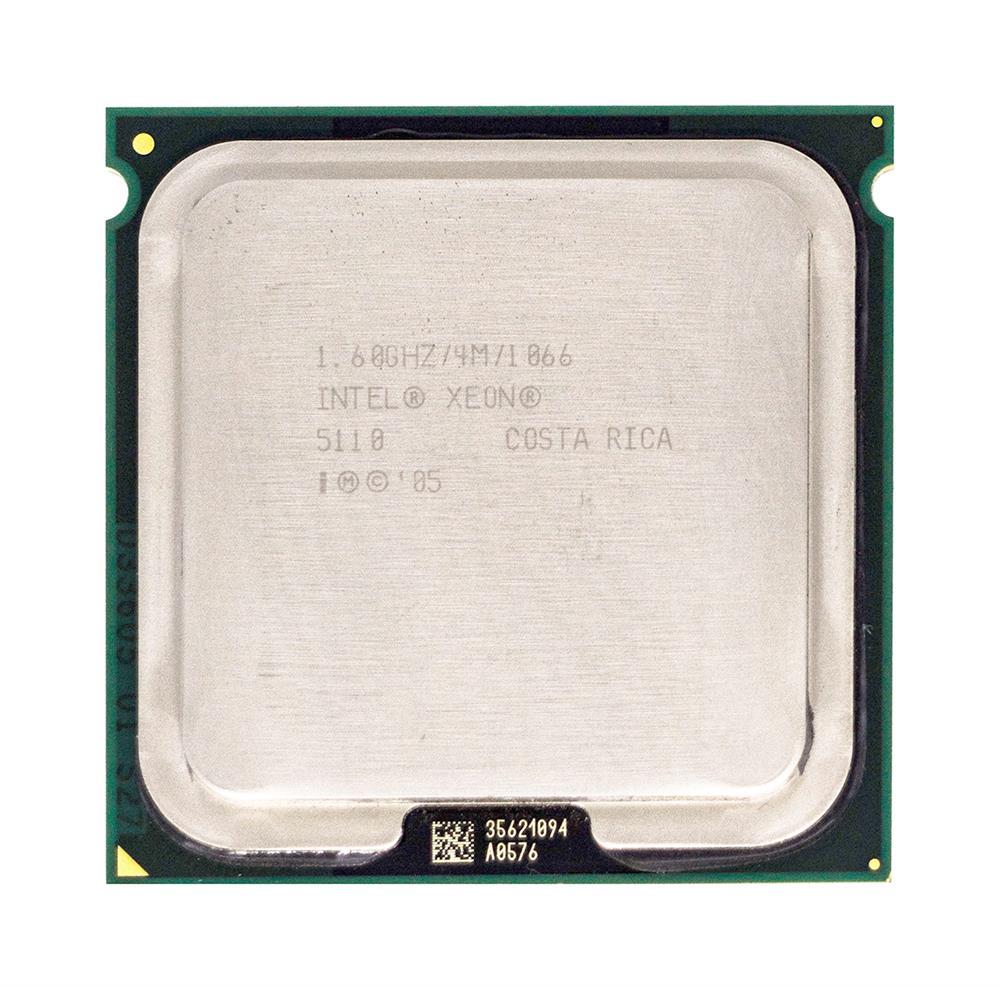 222-3386 Dell 1.60GHz 1066MHz FSB 4MB L2 Cache Intel Xeon 5110 Dual-Core Processor Upgrade