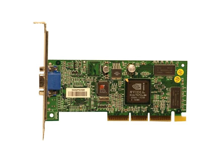 239920-001 Compaq Nvidia Vantalt 16MB AGP Video Graphics Card For Deskpro EX EXS Workstation AP250 AP400