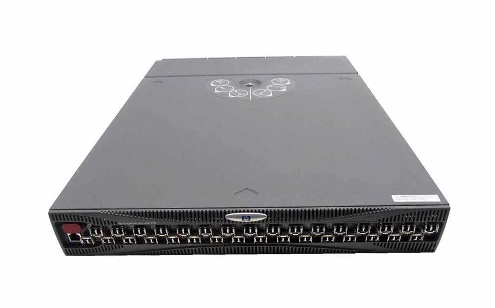 240603-B21 HP StorageWorks 32-Ports 2GB Fibre Channel SAN Switch 1.5U Rack-mountable (Refurbished)