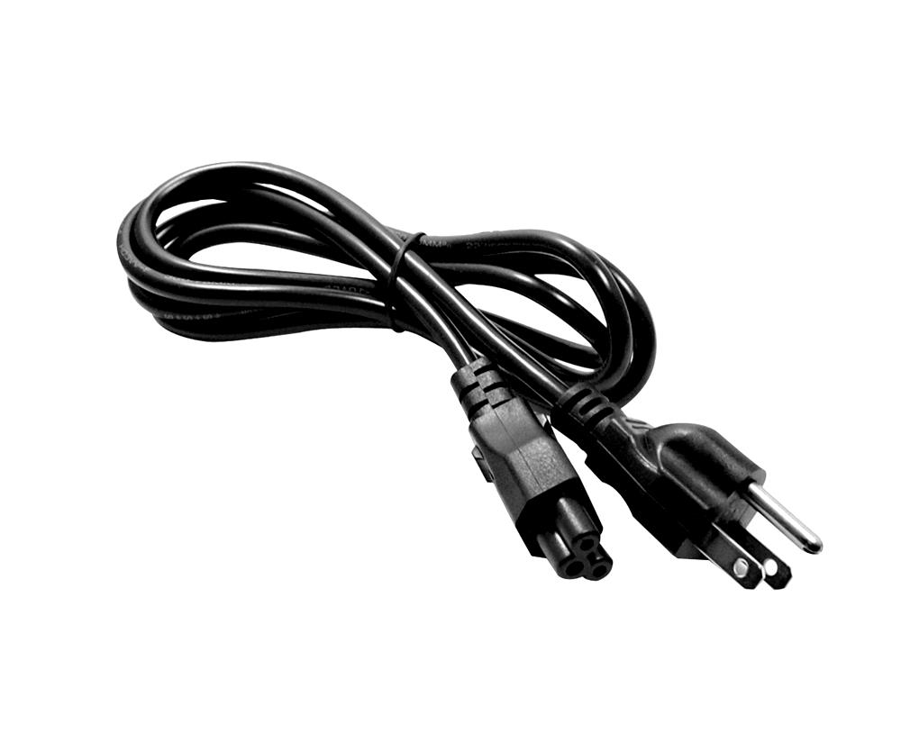246959-001 HP 3 Prong Rounded Power cord (Black) Three Wire Conductor 3.0m (10ft) long for HP Notebook PCs