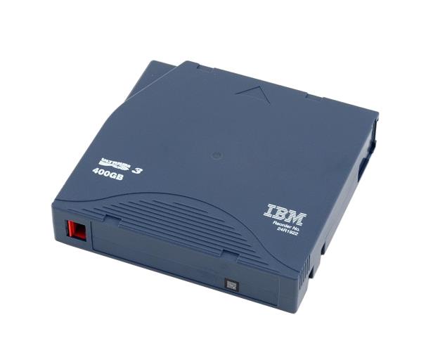 24R1922 IBM TotalStorage LTO Ultrium 3 Tape Cartridge LTO Ultrium LTO-3 400GB (Native) / 800GB (Compressed)