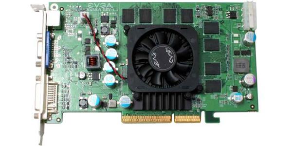 256-A8-N542-T2 EVGA GeForce 7600GS 256MB 128-Bit GDDR2 AGP 4x/8x Video Graphics Card