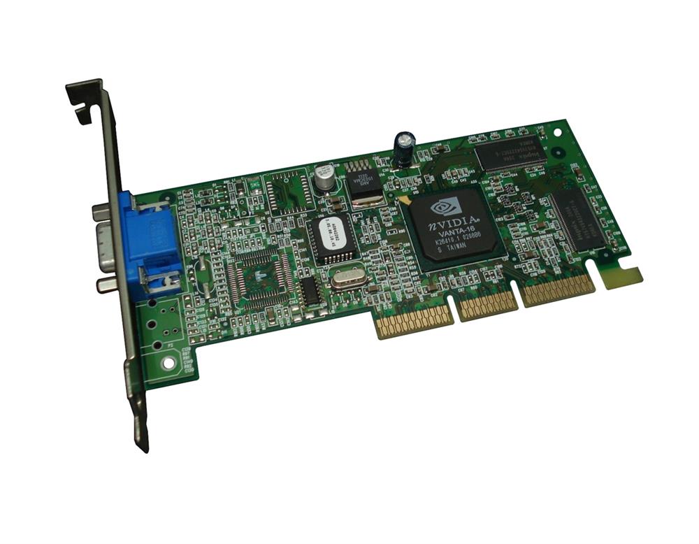 25P4058 IBM Nvidia Vanta 16MB AGP 4x Video Graphics Card