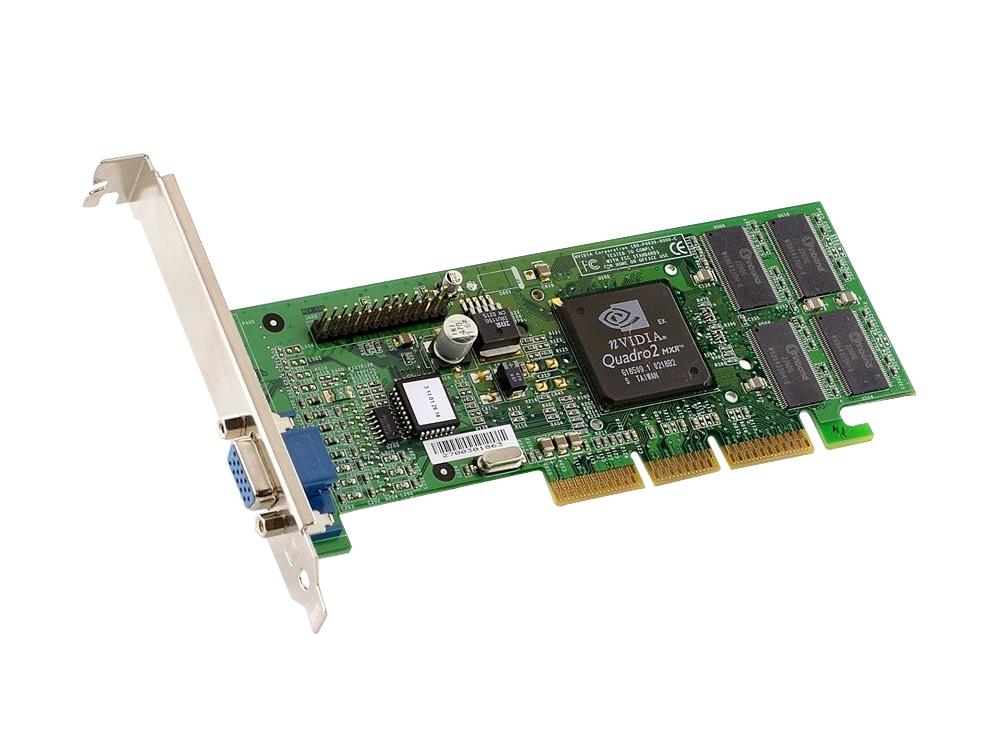25P6589 IBM Nvidia Quadro2 MXR 32MB VGA AGP Video Graphics Card