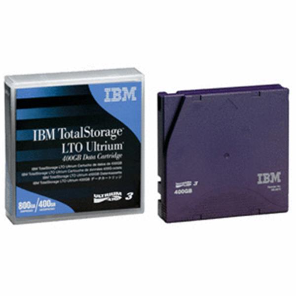 25R0032 IBM LTO Ultrium 3 Tape Cartridge LTO Ultrium LTO-3 400GB (Native) / 800GB (Compressed)