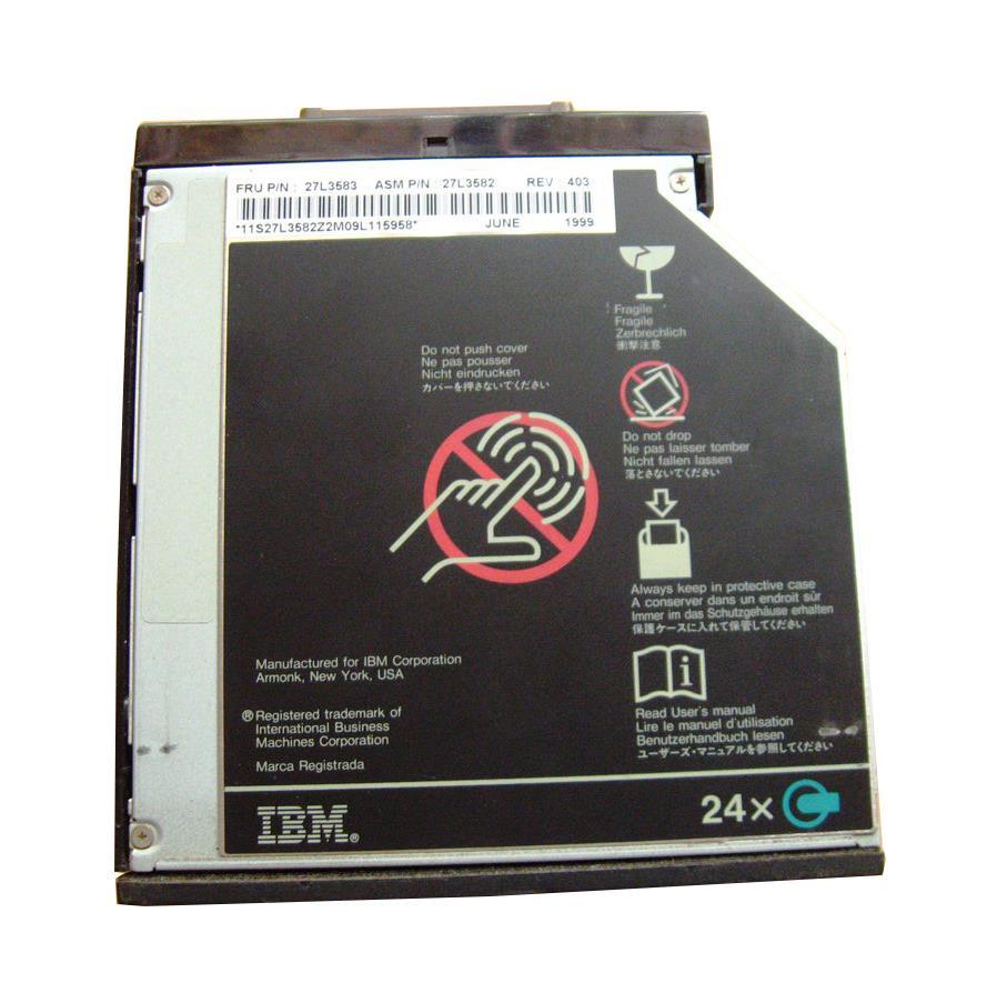 27L3583 IBM ThinkPad 24X CD-ROM Unit (LG)