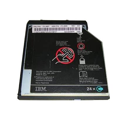 27L3686 IBM 24X CD-ROM Drive for ThinkPad 600