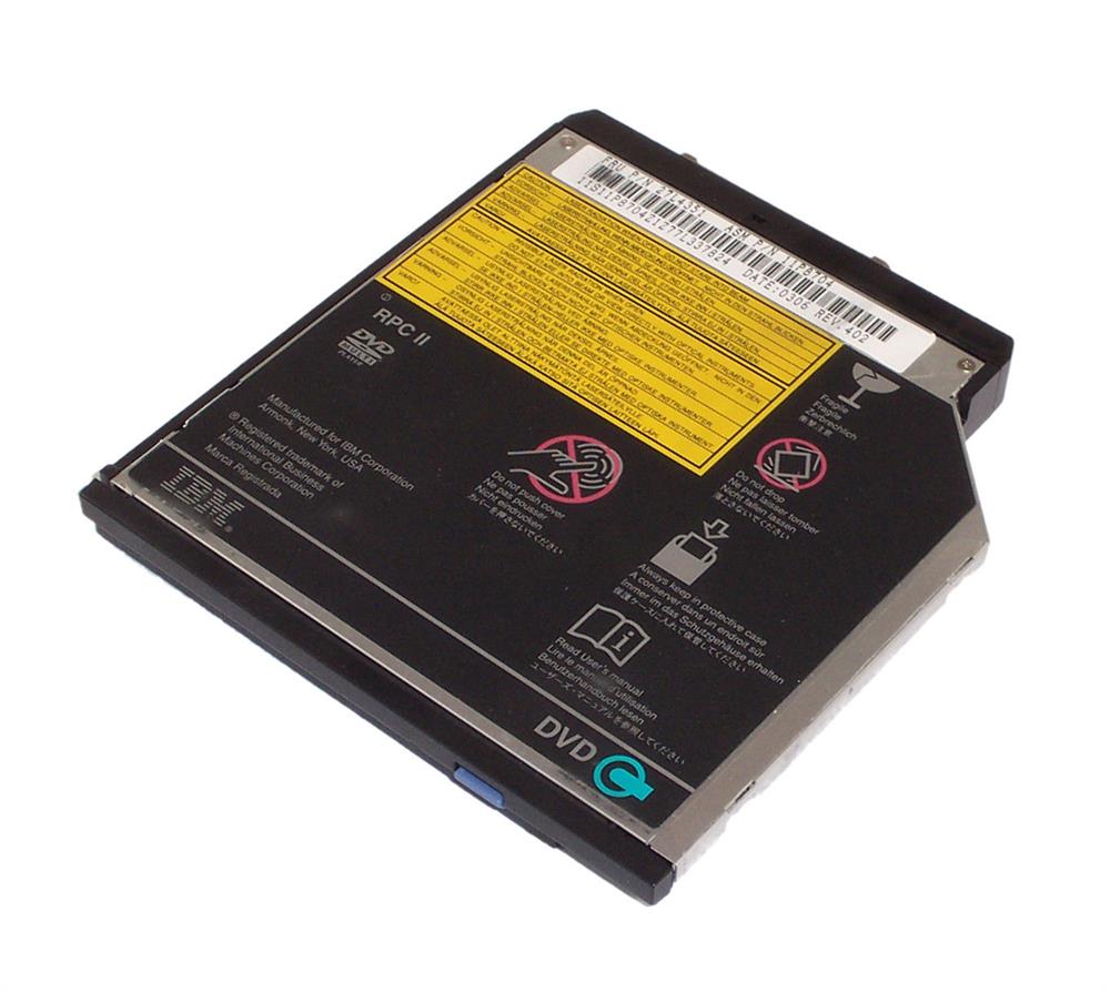 27L4351 IBM 8x/24x DVD-ROM ATA/IDE Slim Line Internal Optical Drive