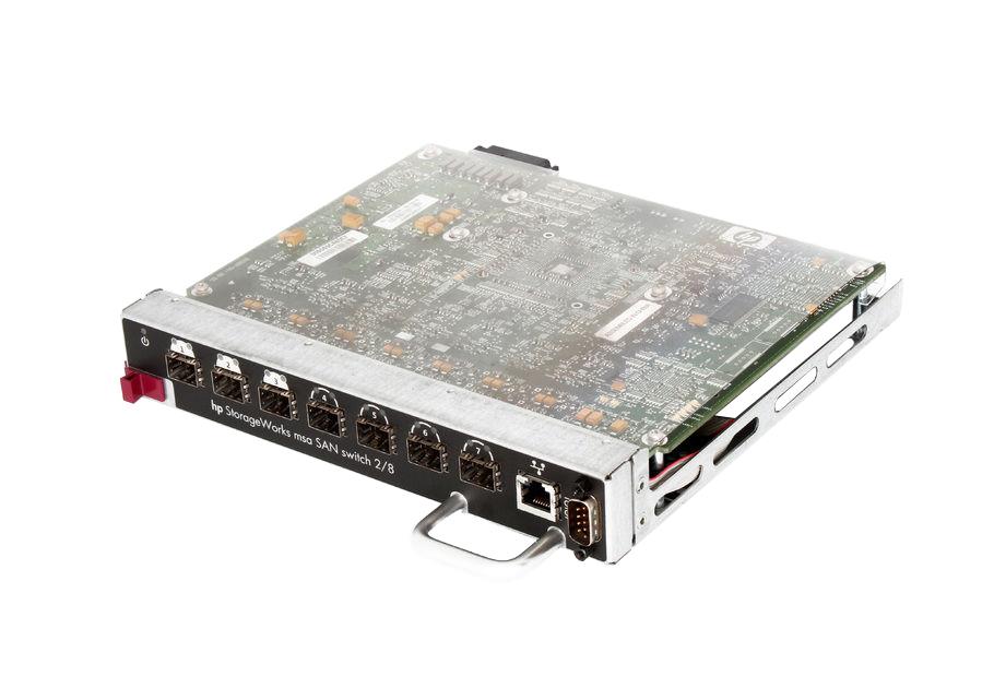 288246-001 HP 2GB 8-Ports Fibre Channel SAN Switch for StorageWorks MSA1000 (Refurbished)