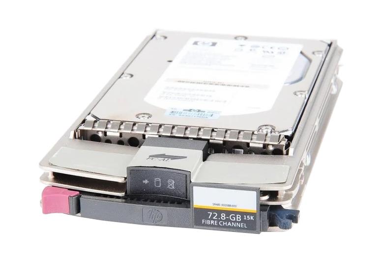 293568-001 HP 72GB 15000RPM Fibre Channel 4Gbps Dual Port Hot Swap 3.5-inch Internal Hard Drive