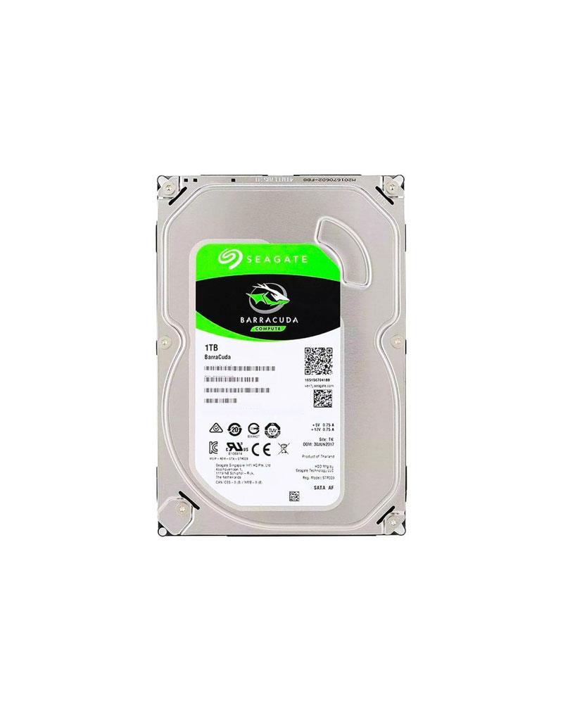 2EP102-300 Seagate BarraCuda 1TB 7200RPM SATA 6Gbps 64MB Cache (4K) 3.5-inch Internal Hard Drive