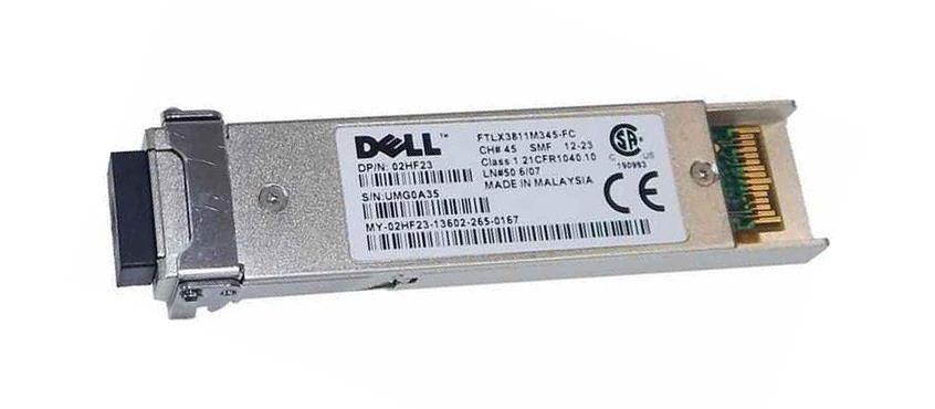 2HF23 Dell 10Gbps 10GBase-DWDM Single-mode Fiber 80km 1541.35nm Duplex LC Connector XFP Transceiver Module