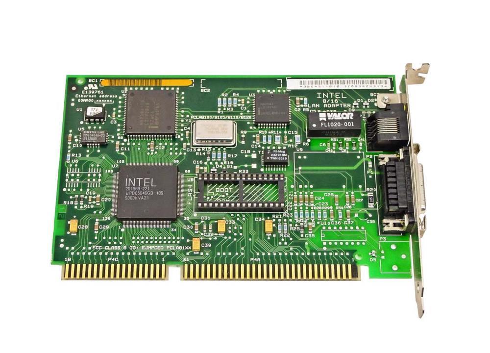 307708-004-2 Intel 306451-010 8/16 Lan Adapter Isa Pb 307708-004