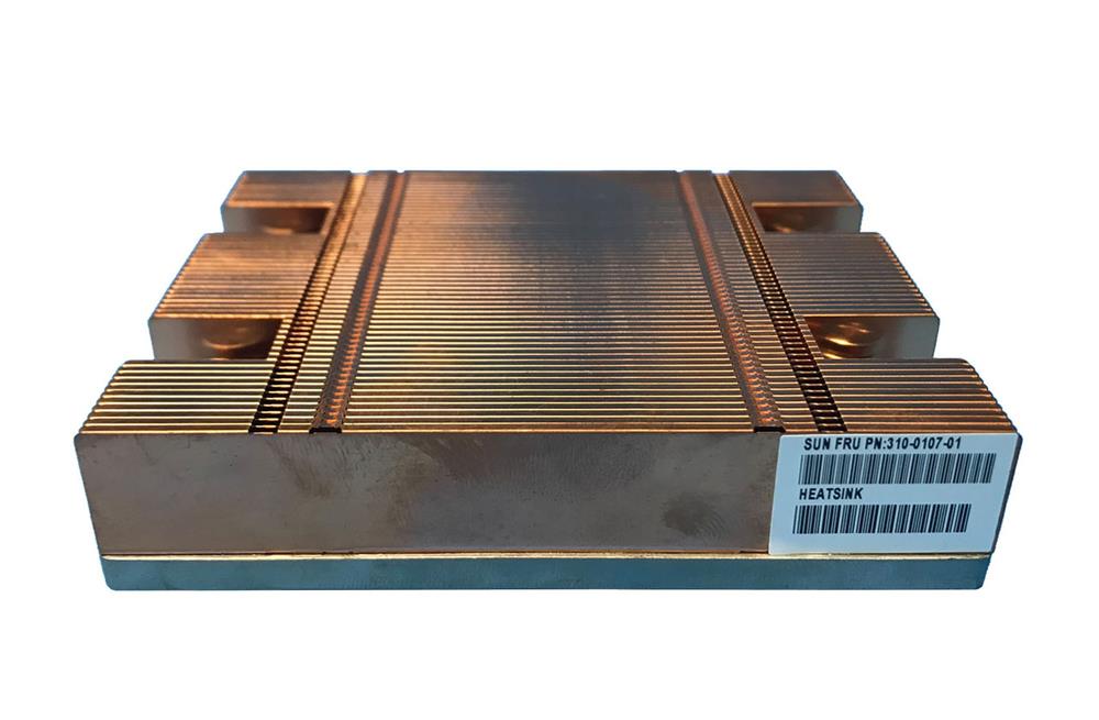 310-0107 Sun Heatsink for Sun Fire X2100M2/X2200M2 RoHS Y