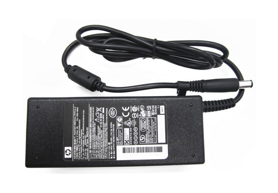 310744-002 HP 19V 90-Watts 4.9A 100-240V AC Adapter for Various HP Notebooks