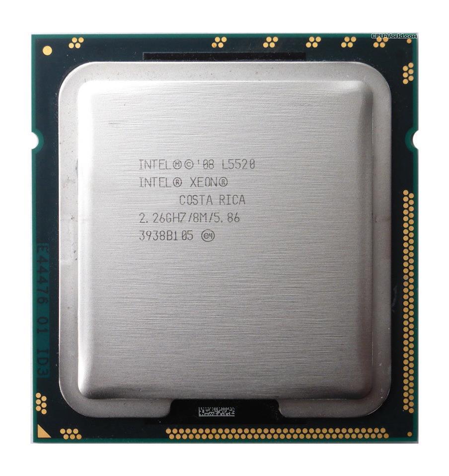 317-3829 Dell 2.26GHz 5.86GT/s QPI 8MB L3 Cache Intel Xeon L5520 Quad Core Processor Upgrade