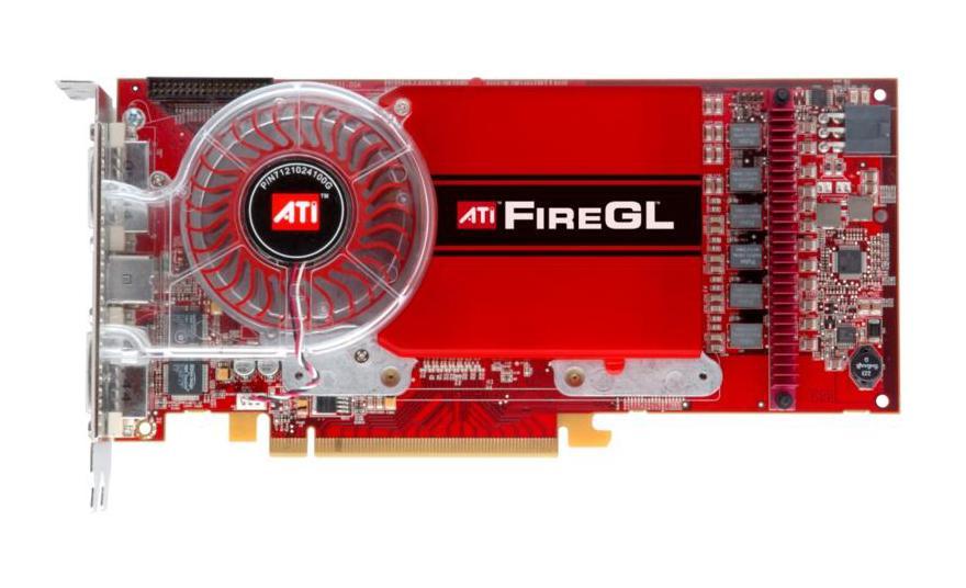 320-4833 Dell ATI FireGL V7200 Dual VGA / DVI Video Graphics Card