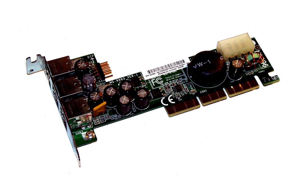 325201-001 HP Powered USB PCI Card for RP5000