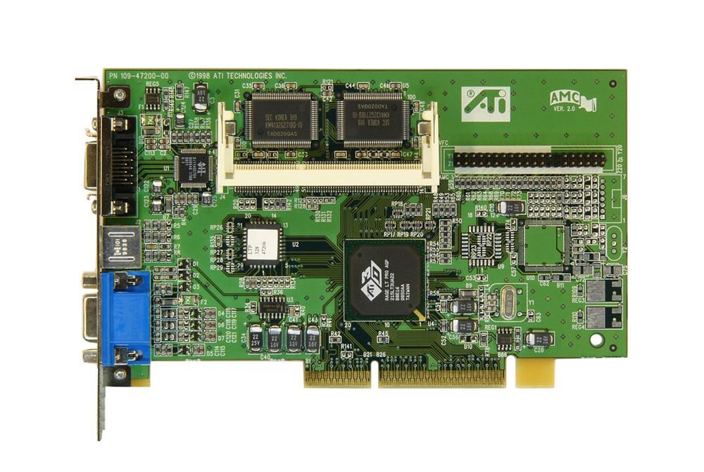 327590-001 Compaq ATI Rage AGP with 4MB SGRAM Mem Video Controller