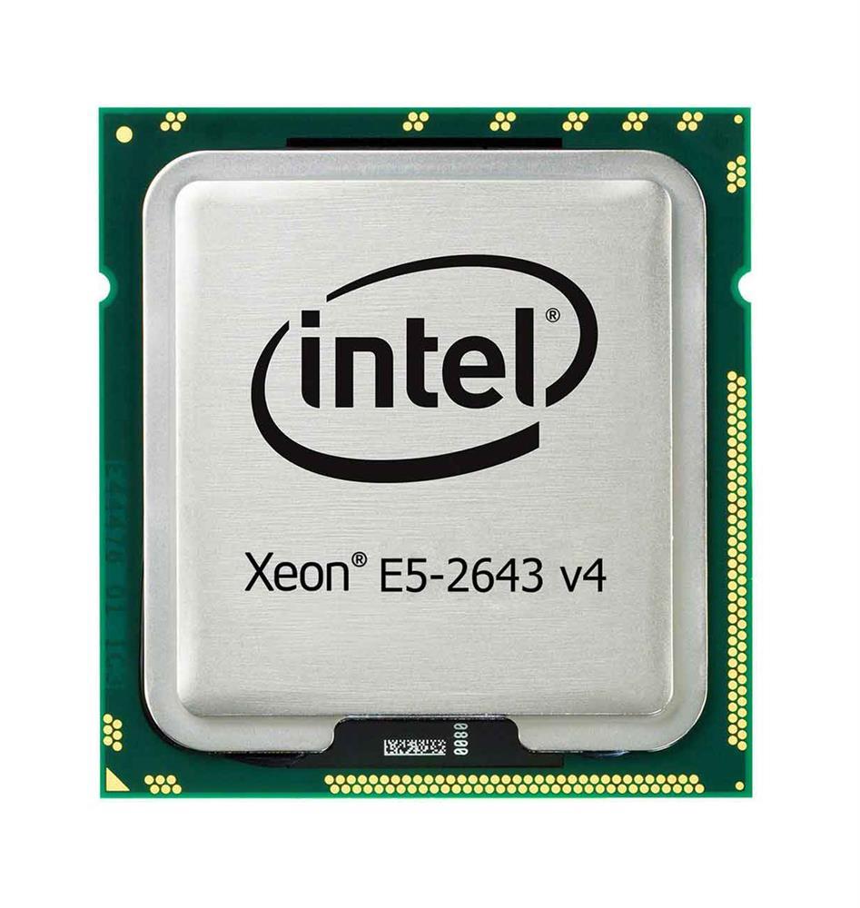 338-BJLX Dell 3.40GHz 9.60GT/s QPI 20MB L3 Cache Socket FCLGA2011-3 Intel Xeon E5-2643 v4 6-Core Processor Upgrade