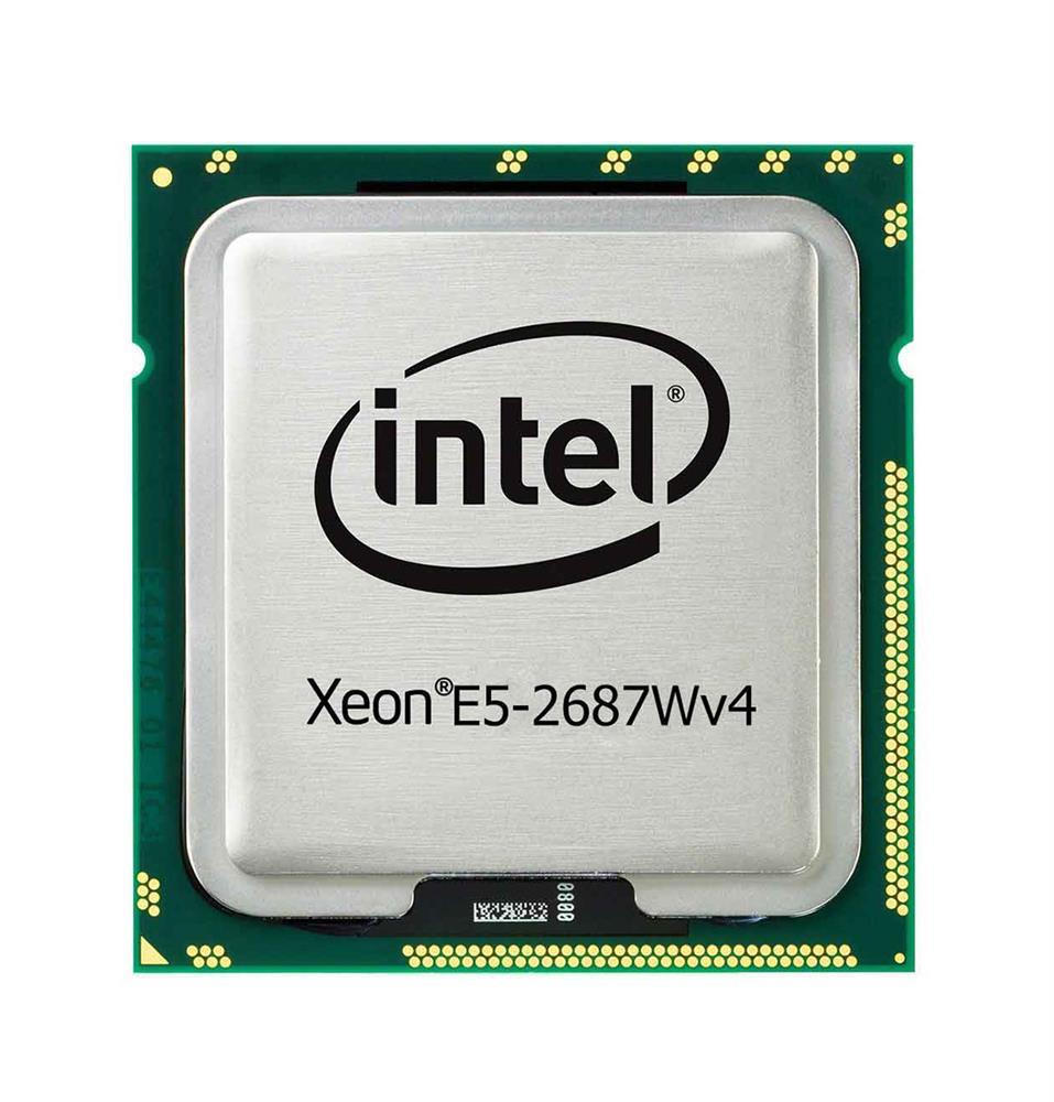 338-BJMG Dell 3.00GHz 9.60GT/s QPI 30MB L3 Cache Socket FCLGA2011-3 Intel Xeon E5-2687W v4 12-Core Processor Upgrade