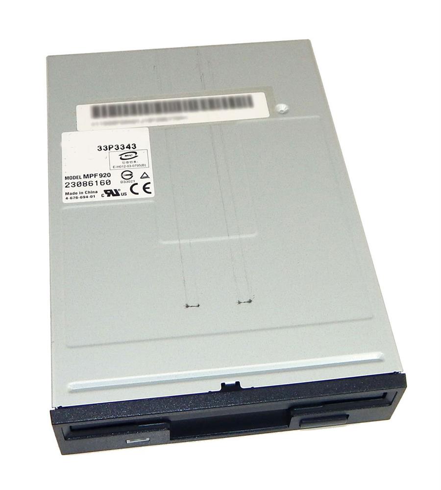 33P3343 IBM 1.44 Floppy Disk Drive Black