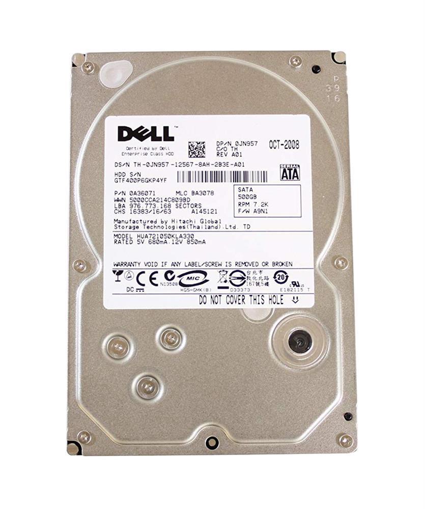 341-3680 Dell 500GB 7200RPM SATA 3Gbps 16MB Cache 3.5-inch Internal Hard Drive